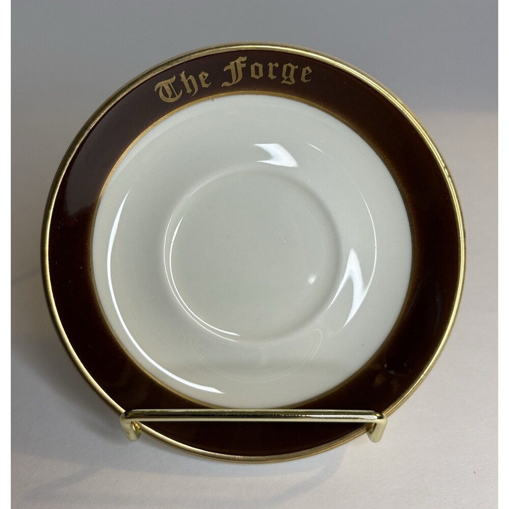 The Forge Miami Beach Vintage 4 1/2” Collectible Restaurant Plate Memorabilia